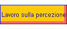 Lavoro sulla percezione